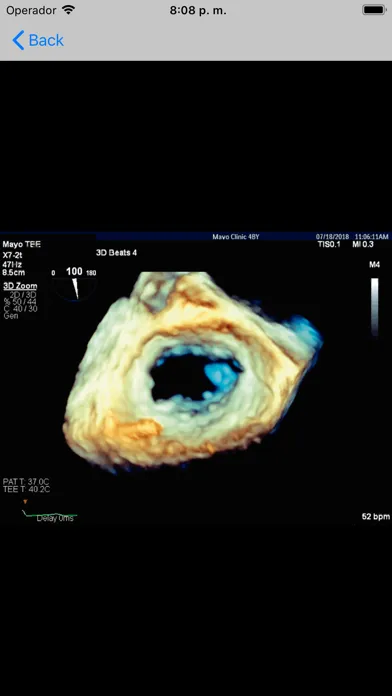 Capturas de pantalla de Texto de Cardiología SIAC RA