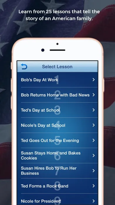 Capturas de tela do Speak English Like an American