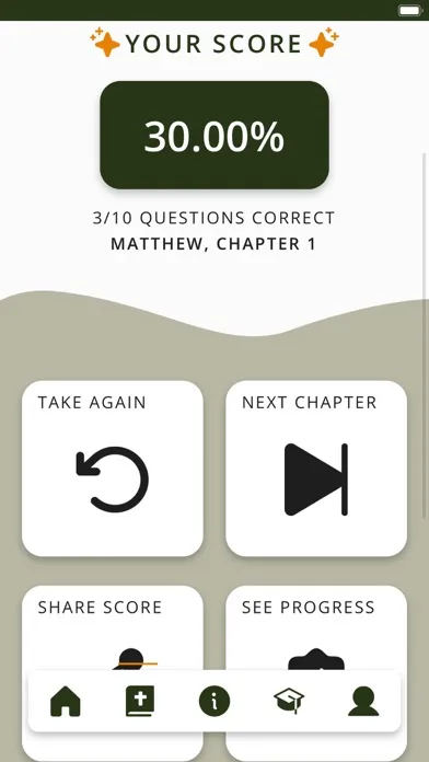 Bible Quiz Chapter By Chapter Screenshots