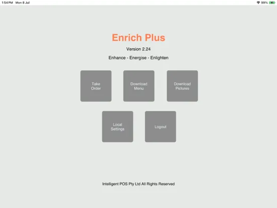 Tangkapan skrin Enrich Plus iPad 