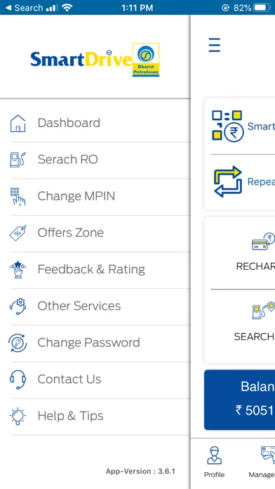 SmartDrive BPCL Screenshots