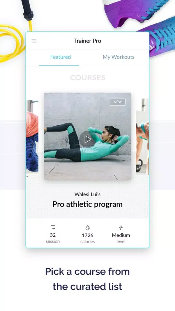 Trainer Pro : Fitness Workouts स्क्रीनशॉट