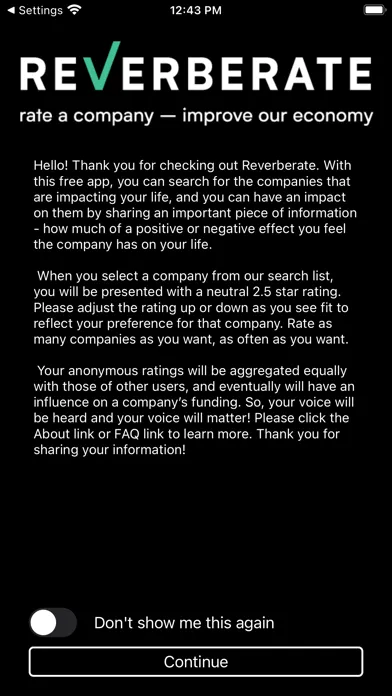 Reverberate Screenshots