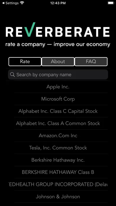 Reverberate Screenshots