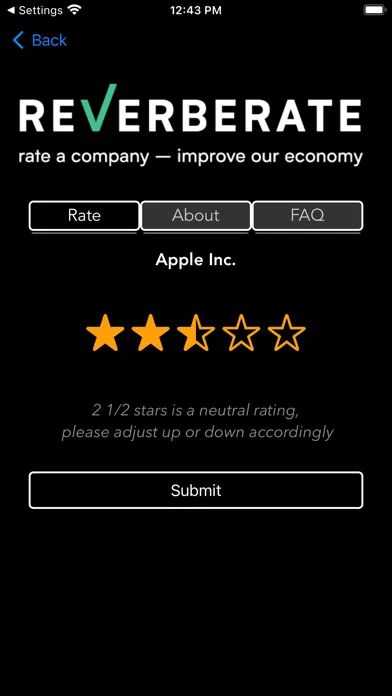 Reverberate Screenshots