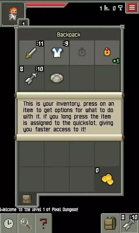 Your Pixel Dungeon Screenshots