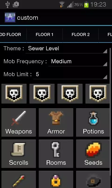 Your Pixel Dungeon Screenshots