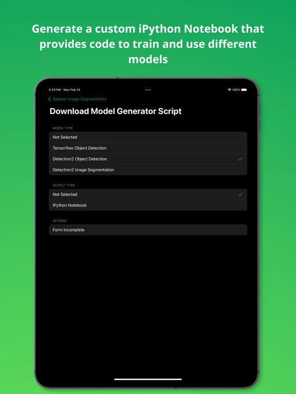 Скриншоты ML Annotator iPad 