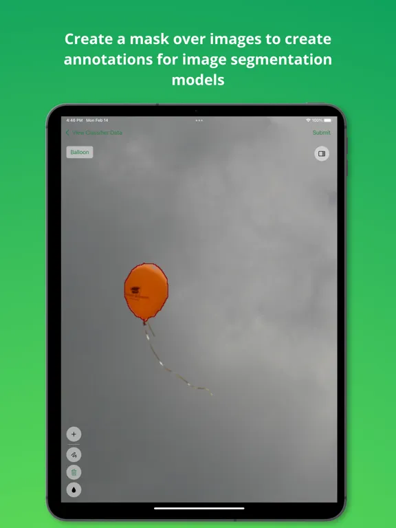Скриншоты ML Annotator iPad 