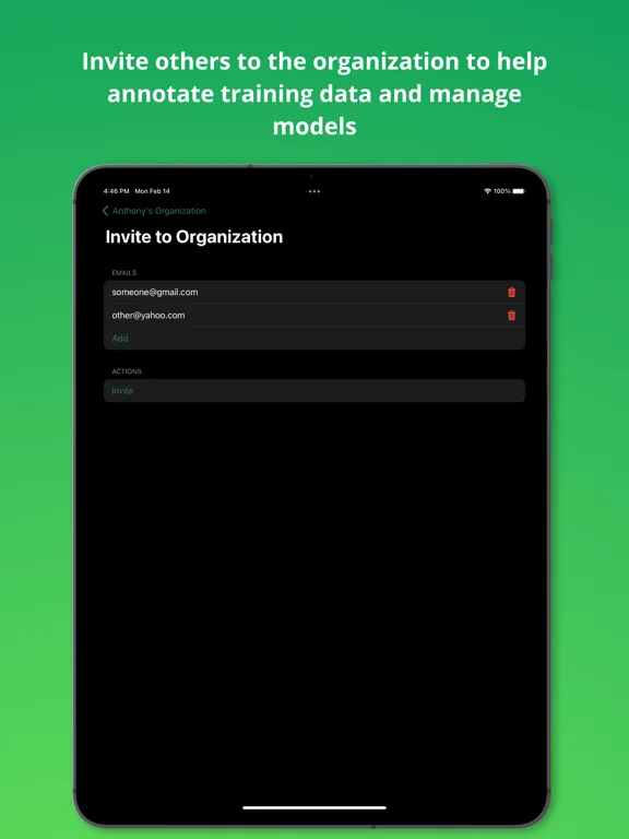 Скриншоты ML Annotator iPad 