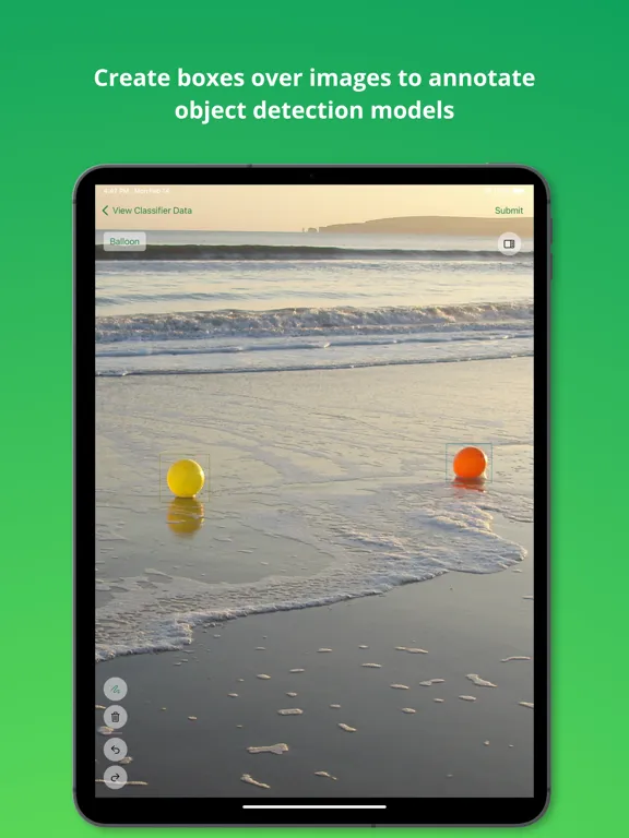 Скриншоты ML Annotator iPad 