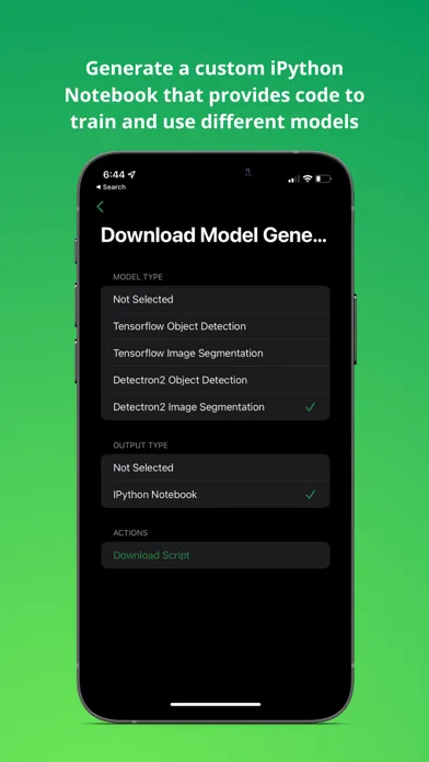 Скриншоты ML Annotator