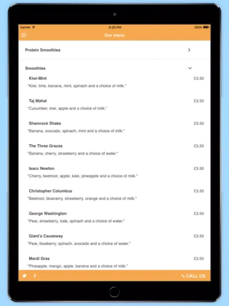 Hello Goodness iPad  Screenshots
