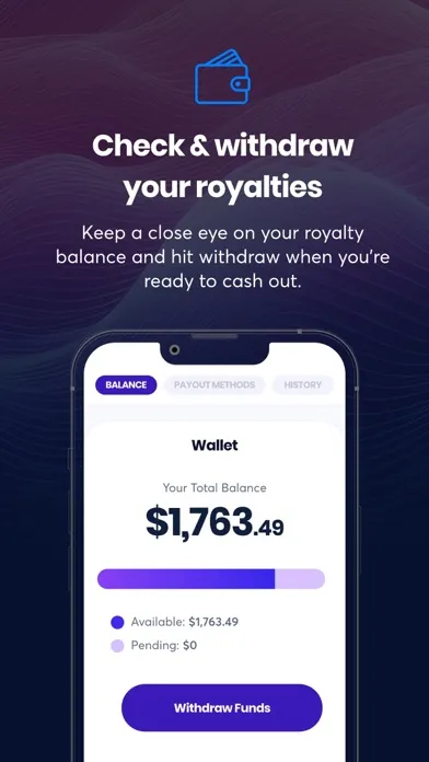 Ditto Music سکرین شاٹس