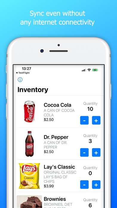 Ảnh chụp màn hình của Ditto Inventory