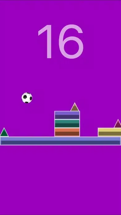 Captures d'écran de Bouncing Ball Colorful