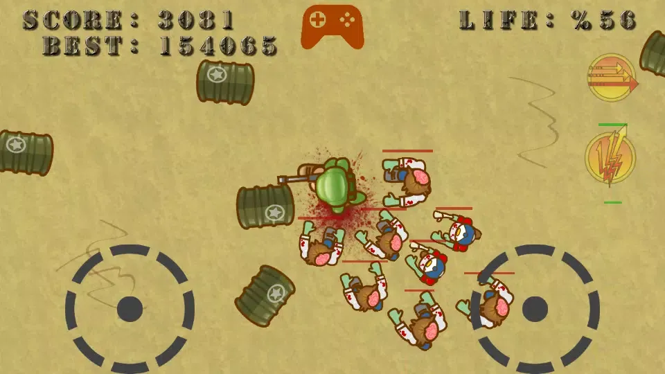 Cartoon Zombie Shooter Screenshots