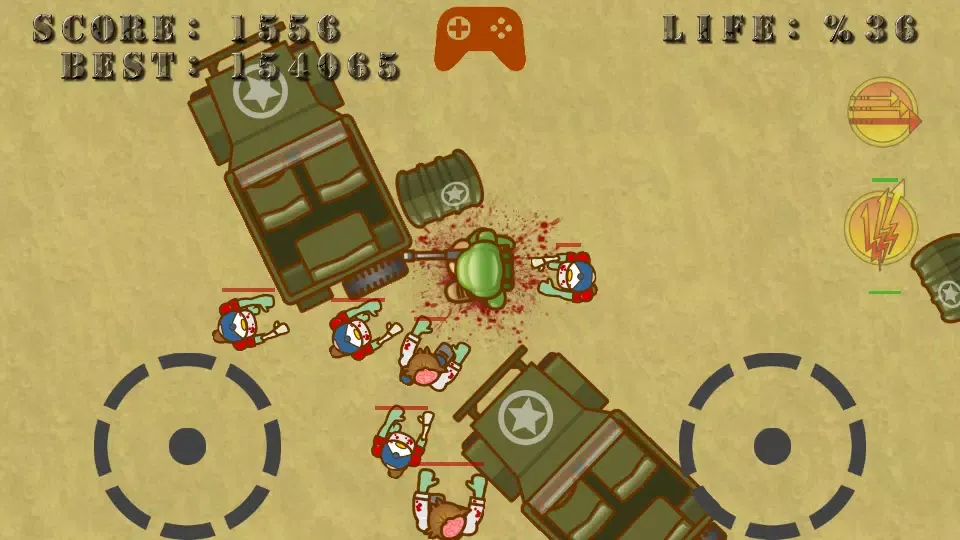 Cartoon Zombie Shooter Screenshots