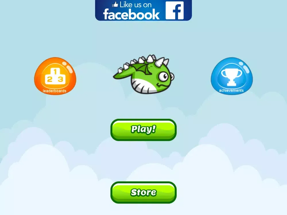 Flappy Clumsy Dragon iPad  স্ক্রিনশট