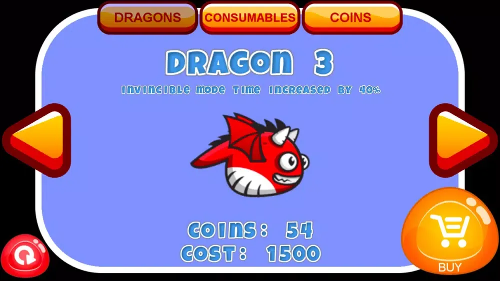 Flappy Clumsy Dragon স্ক্রিনশট