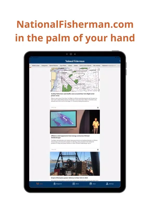Скриншоты National Fisherman iPad