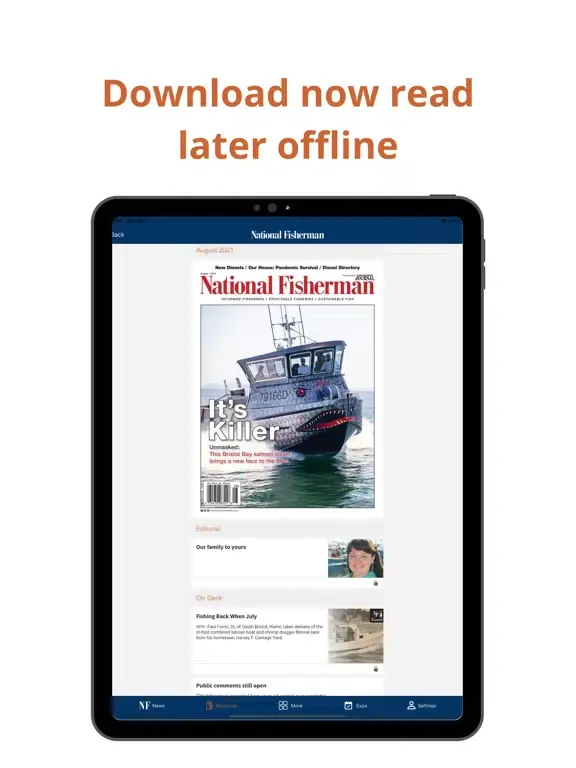 Скриншоты National Fisherman iPad