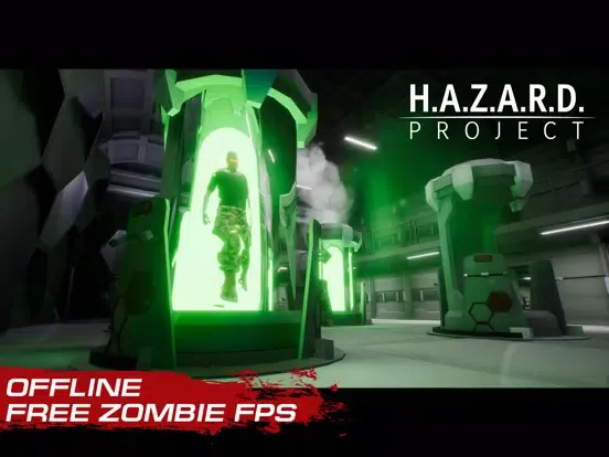 Project H.A.Z.A.R.D Zombie FPS iPad  スクリーンショット