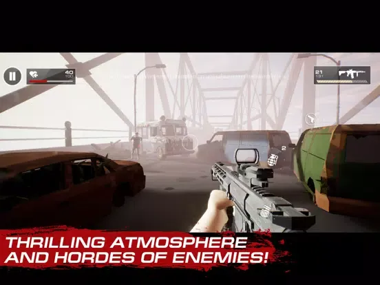 Project H.A.Z.A.R.D Zombie FPS iPad  スクリーンショット