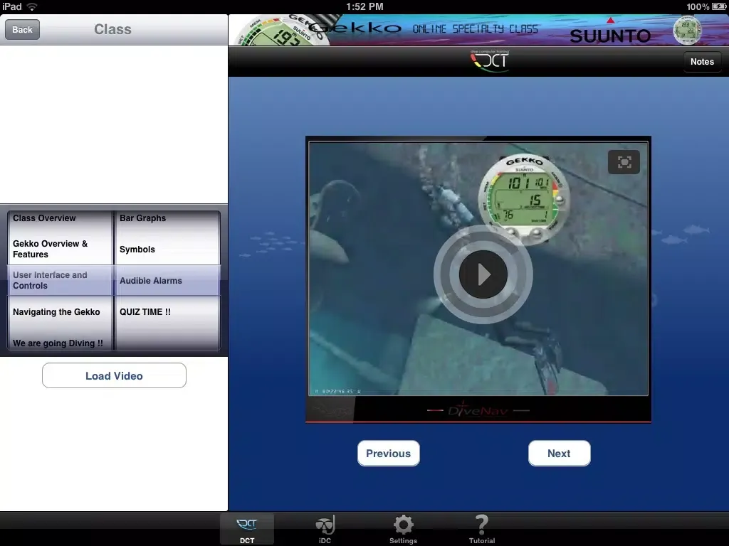 صور DiveComputerTraining HD iPad 