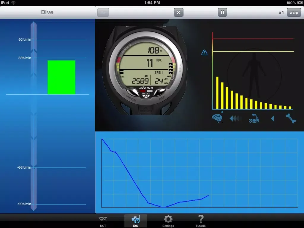 صور DiveComputerTraining HD iPad 
