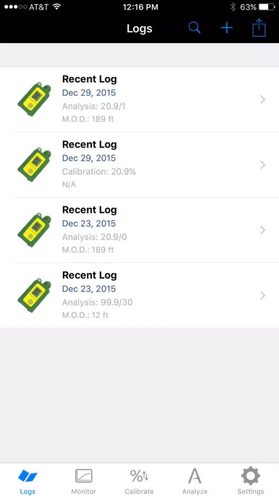 Screenshot di My Nitroxbuddy