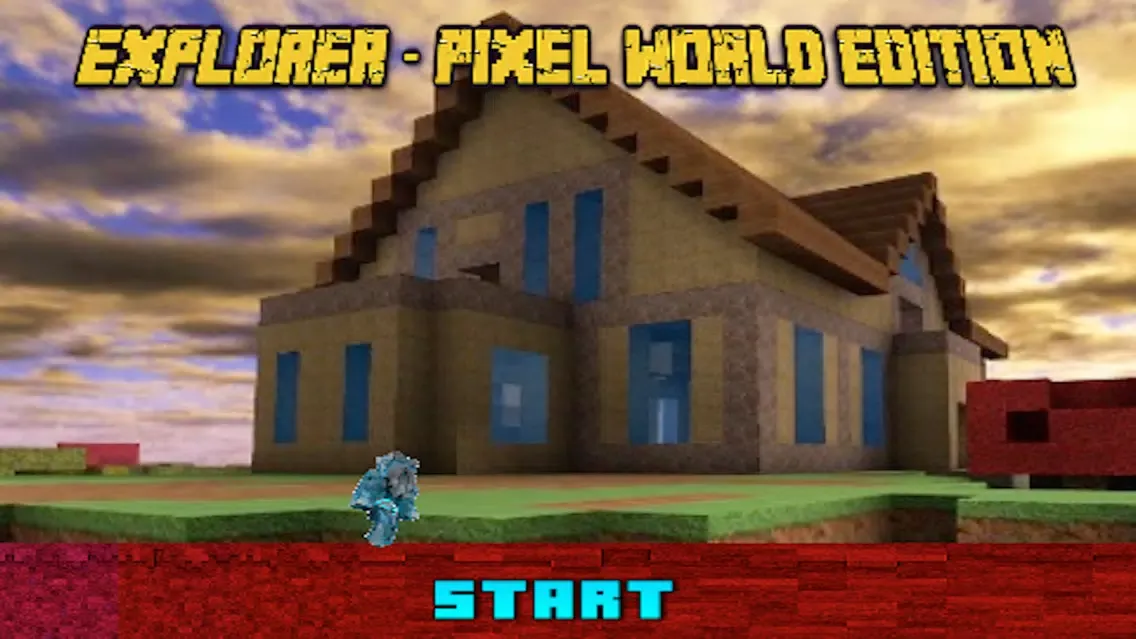 Zrzuty ekranu Explorer- Pixel World Version