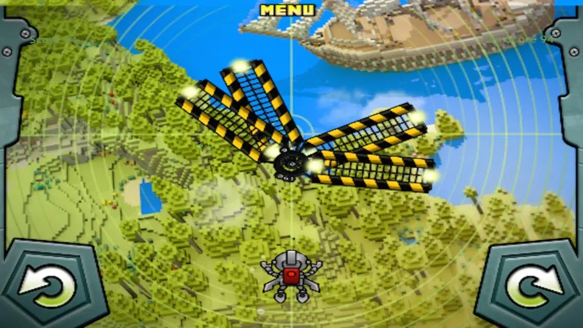 Zrzuty ekranu Explorer- Pixel World Version