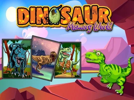 Dino Match: Photo Memory Game iPad  スクリーンショット