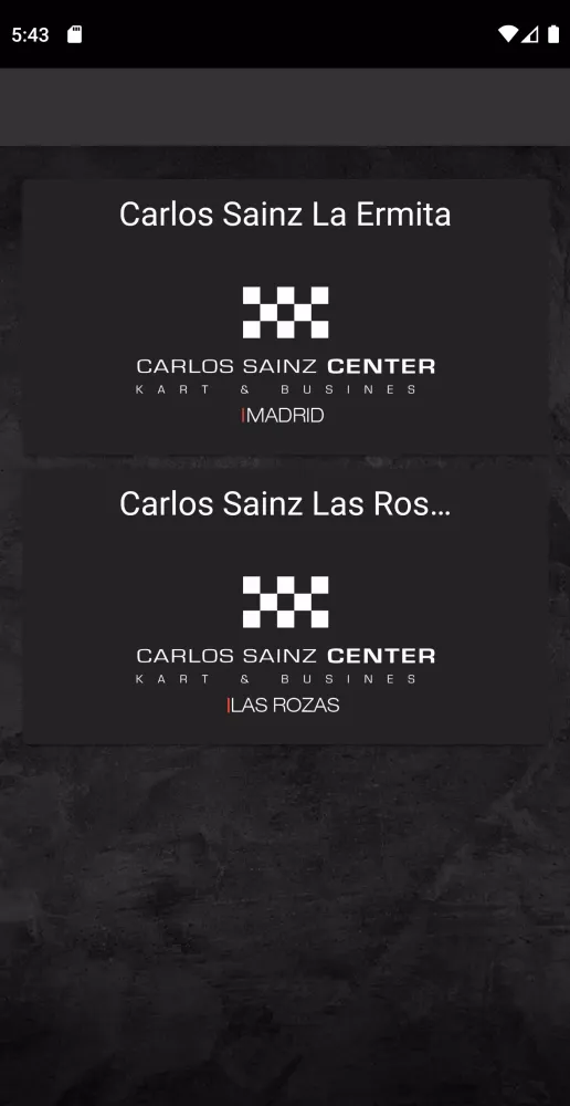 Capturas de tela do Carlos Sainz Karting