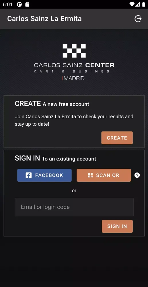 Capturas de tela do Carlos Sainz Karting