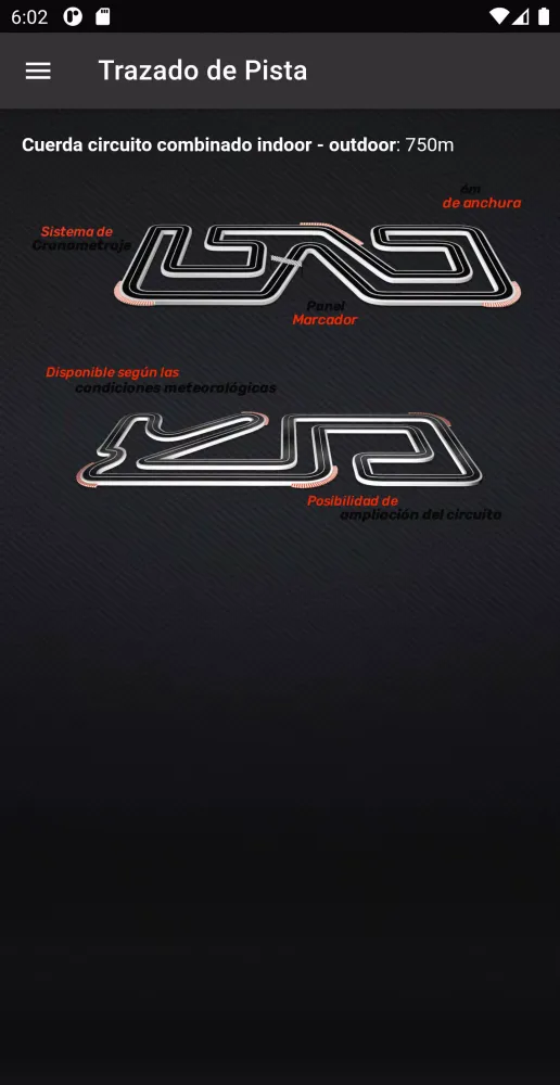 Capturas de tela do Carlos Sainz Karting