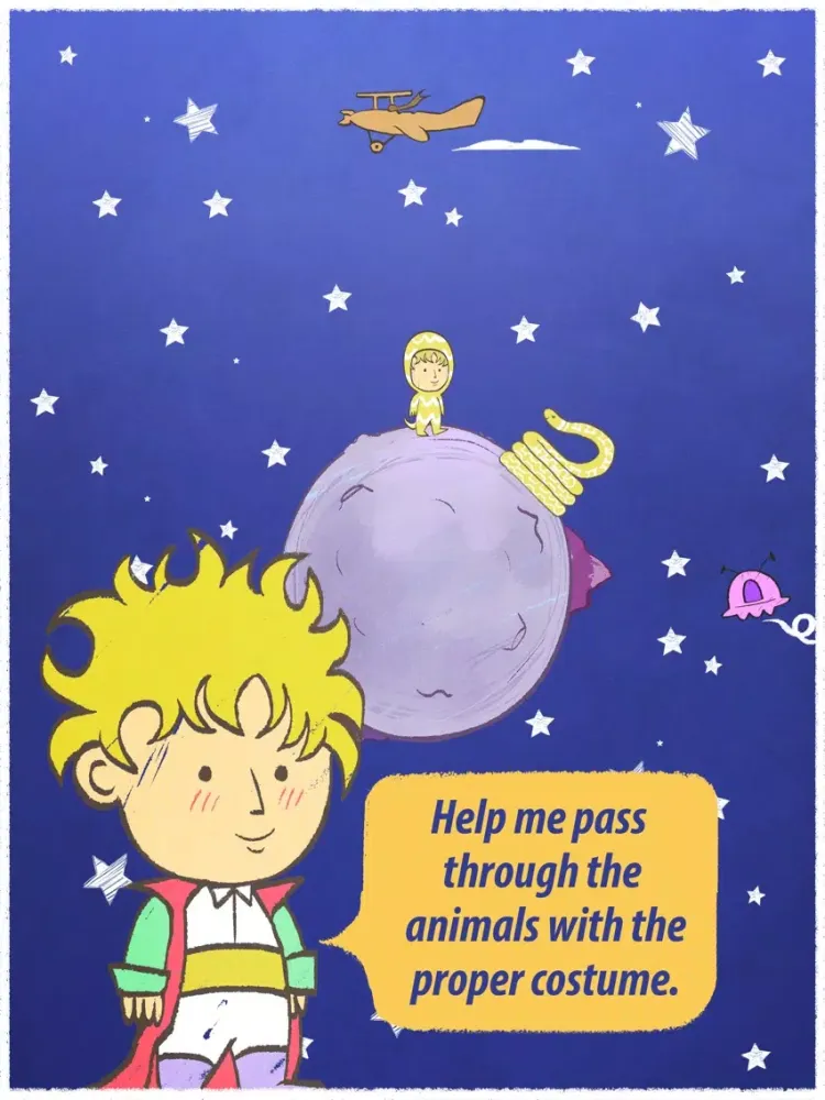 Capturas de pantalla de The Little Prince and his costumes iPad 