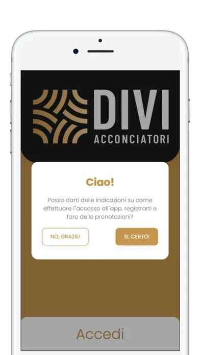 Captures d'écran de Divi Acconciatori