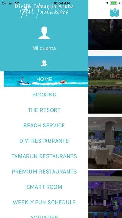Captures d'écran de Divi & Tamarijn Aruba