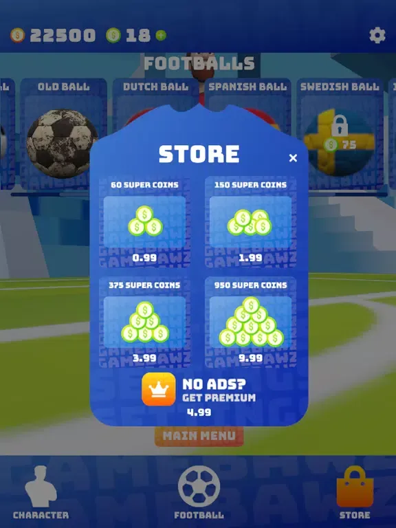 Euro Kick Cup iPad  Ekran Görüntüleri