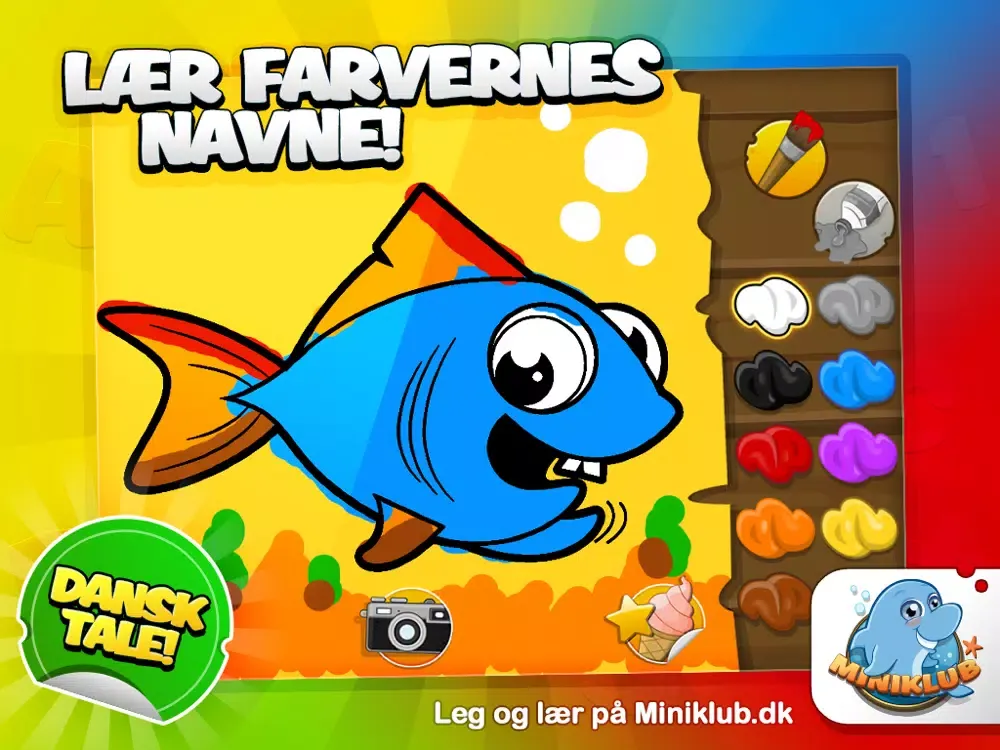 Lær farverne med Miniklub iPad  スクリーンショット