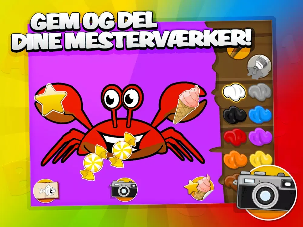Lær farverne med Miniklub iPad  スクリーンショット