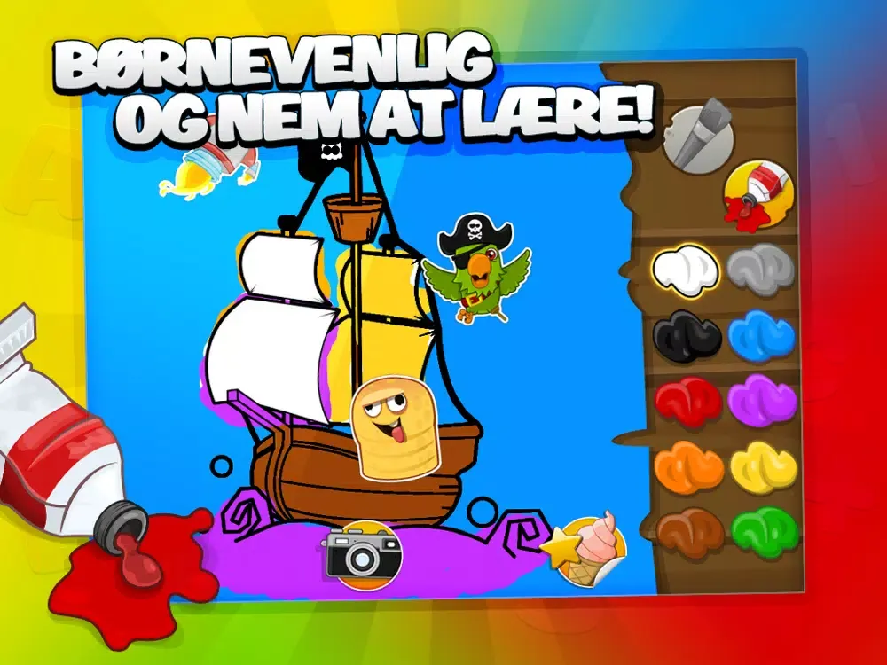 Lær farverne med Miniklub iPad  スクリーンショット
