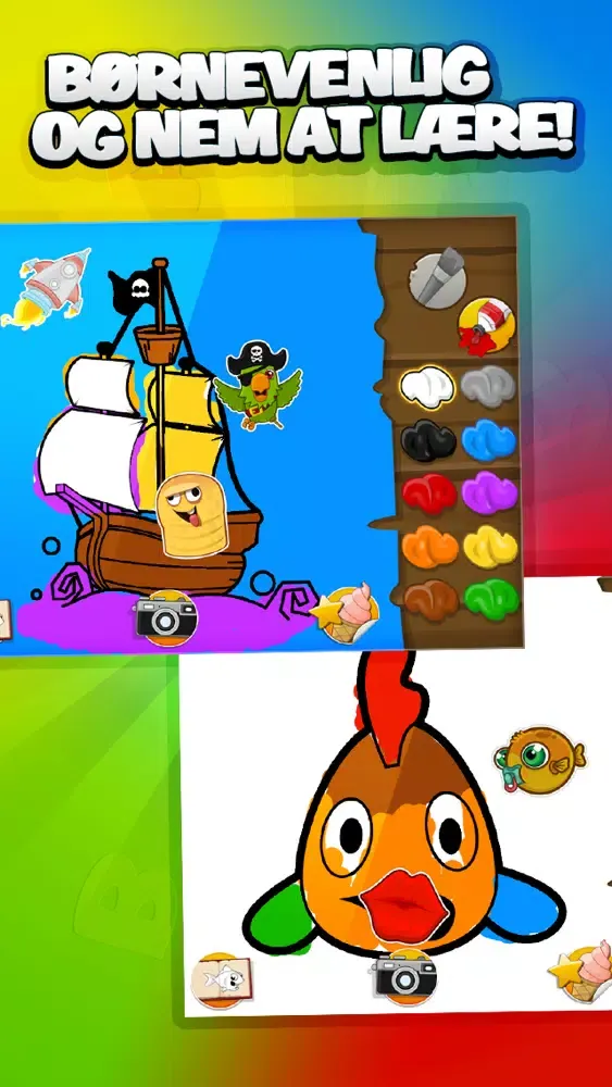 Lær farverne med Miniklub スクリーンショット