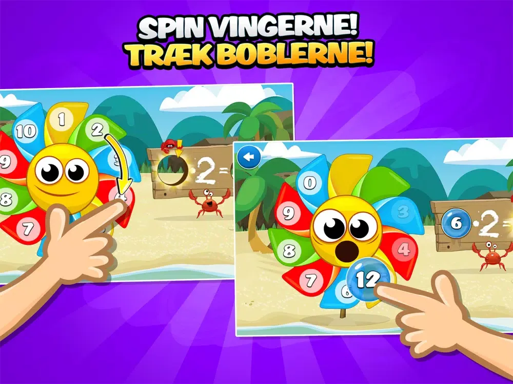 Ảnh chụp màn hình của Gangesange med Miniklub iPad 
