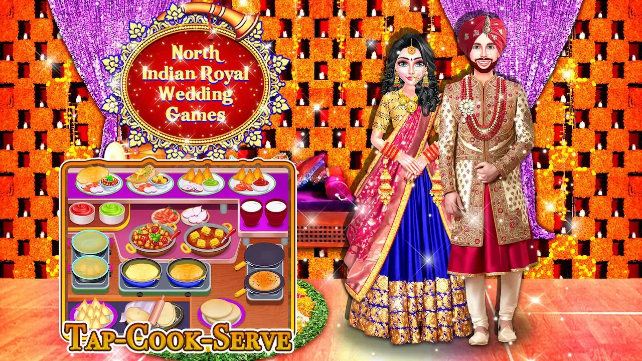 Ảnh chụp màn hình của North Indian Wedding Girl Game