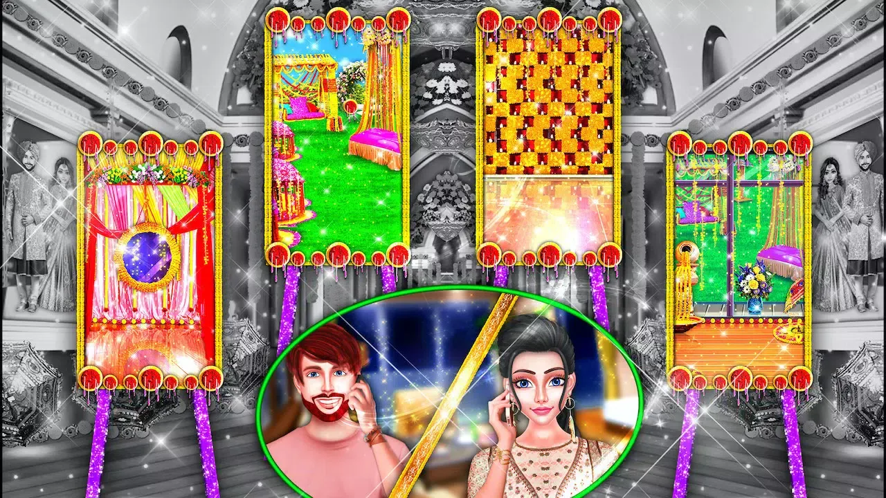 Ảnh chụp màn hình của North Indian Wedding Girl Game