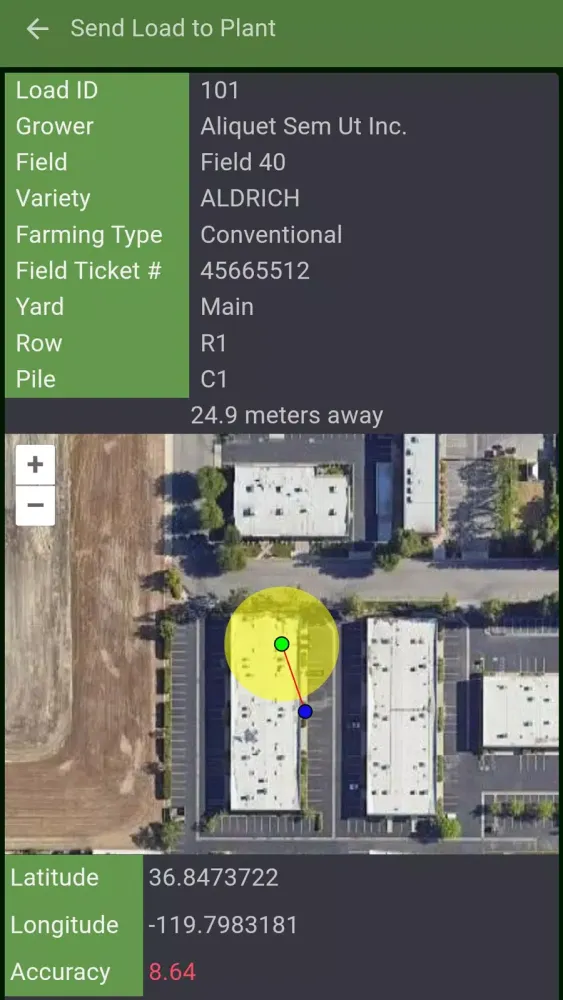 Zrzuty ekranu ALHS Mobile