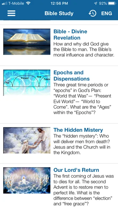 Capturas de pantalla de Bible Study by Topics, Audio